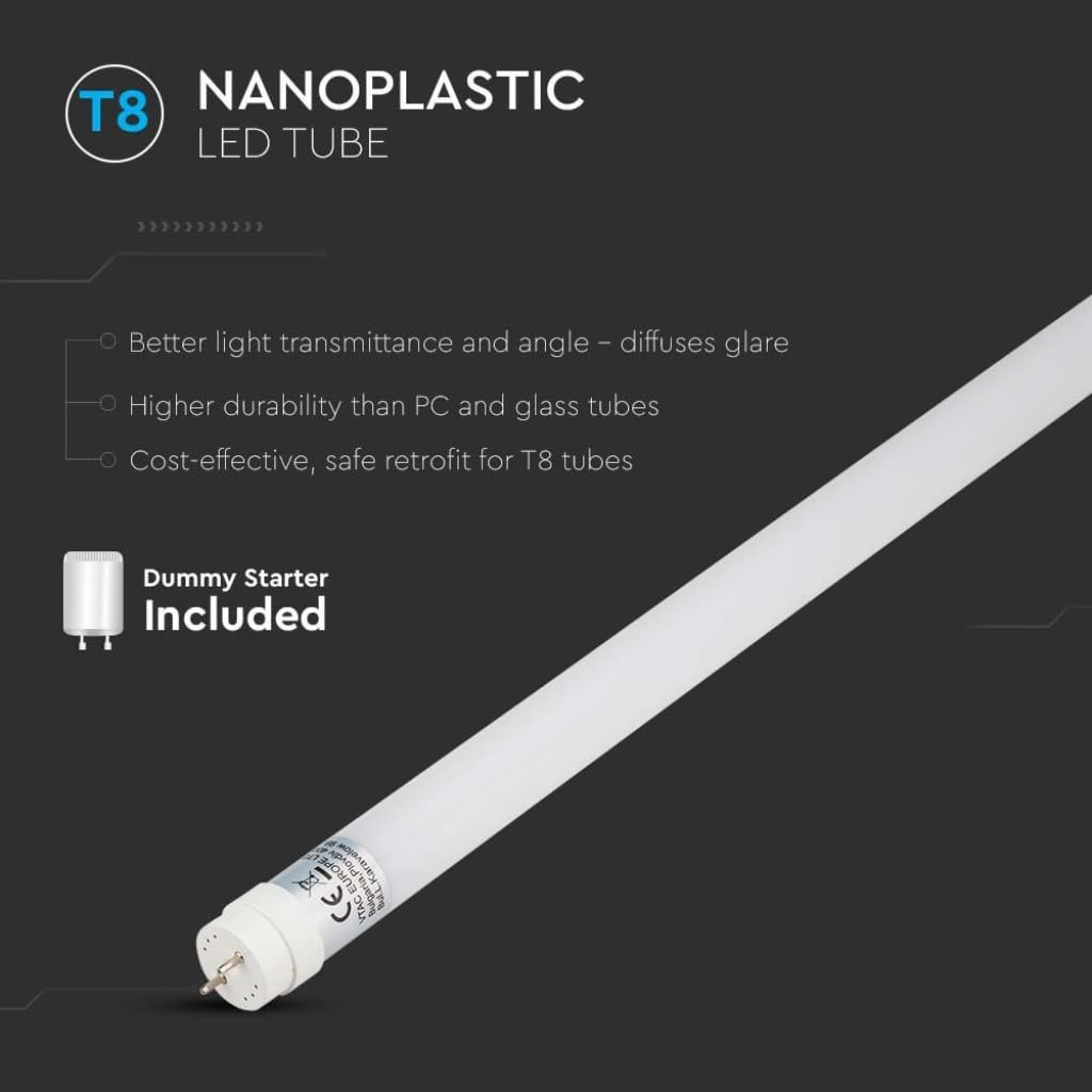LED neonke / LED cijevi 120 cm 18W – set 5 kom, 4000K - Slika 5