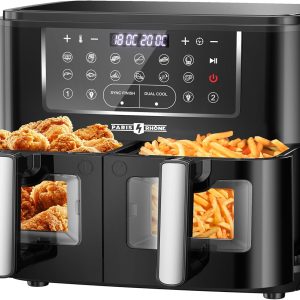 PARIS RHÔNE Dual Zone Air Fryer 9.5L – Dvostruki Air Fryer s 2 komore