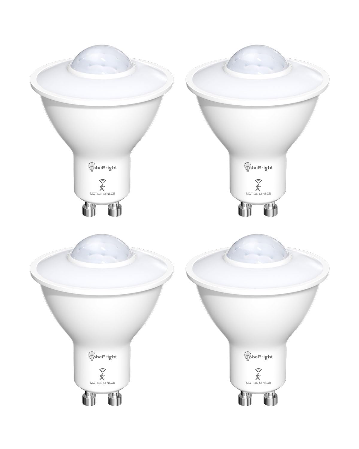 GU10 LED žarulje sa senzorom pokreta 5 W – 4 komada