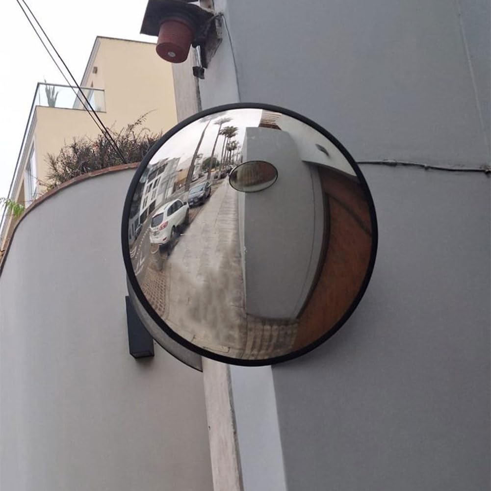Konveksno sigurnosno ogledalo za zid 30 cm - Slika 5