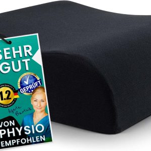 Povišenje za sjedenje za odrasle i djecu 40 × 40 × 13 cm – crno