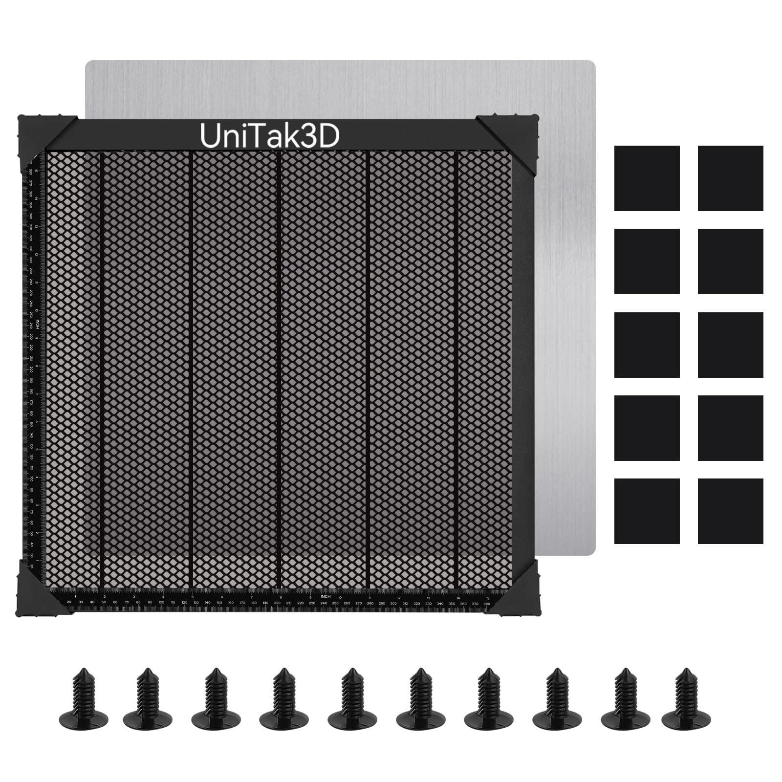 UniTak3D saćasta radna podloga za lasersko graviranje 440 × 440 mm