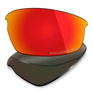 Polarizirane zamjenske leće za Oakley Bottlecap – vatrenocrvene
