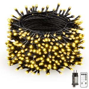 Božićne LED lampice 50 m s daljinskim i timerom – 500 LED