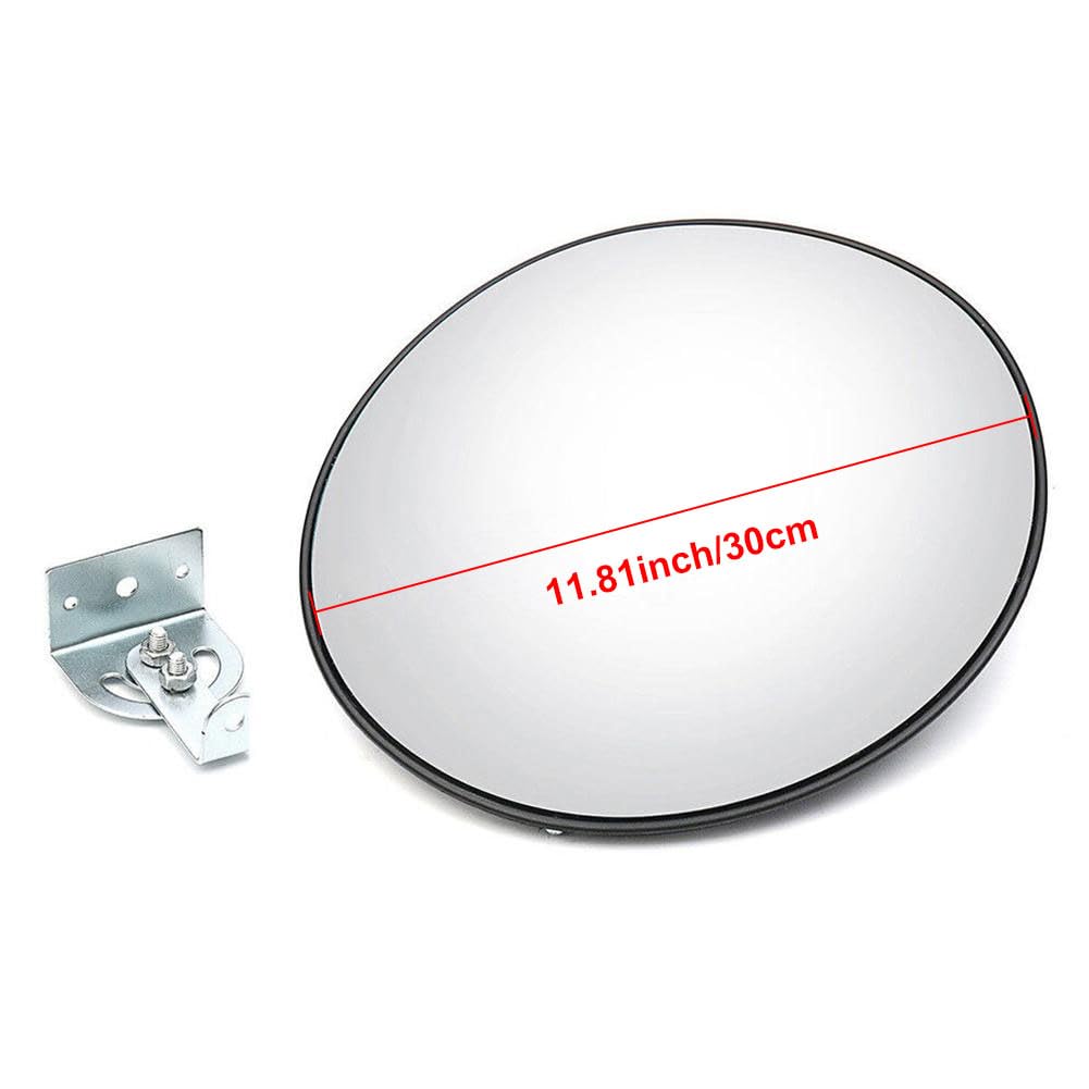 Konveksno sigurnosno ogledalo za zid 30 cm - Slika 2