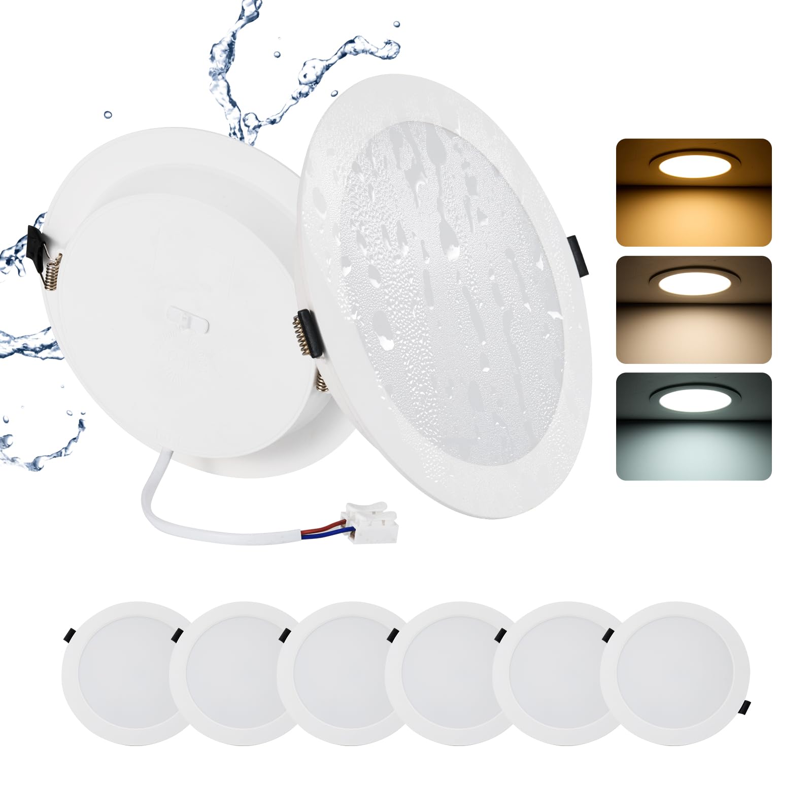 Grebeam ultra tanke LED stropne svjetiljke 24 W – 6 komada